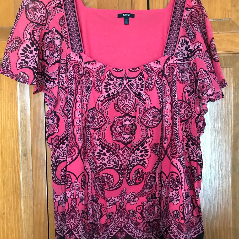 Lovely summer blouse, plus Size